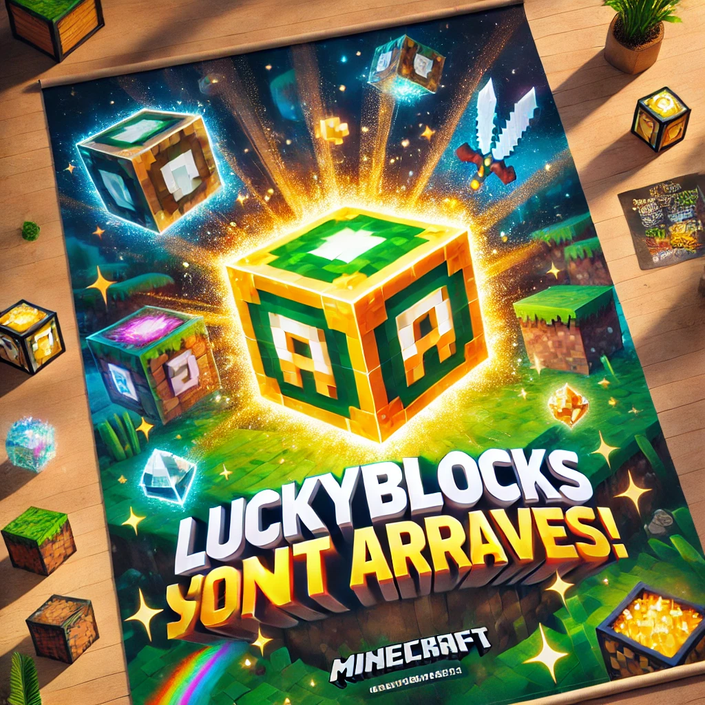 🎉 Les LuckyBlocks sont enfin disponibles sur le site de The CUBE ! 🎉